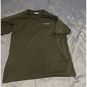 Columbia Omni-Wick Black Short  Sleeve Activewear T-Shirt Men's Size L
